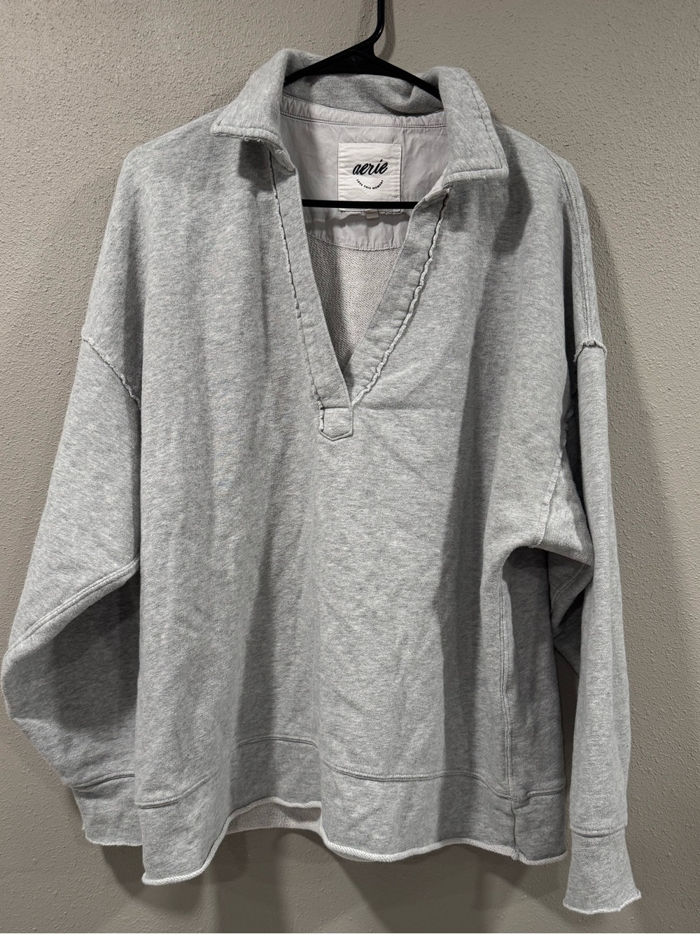 Aerie Endless Summer Polo Sweatshirt
